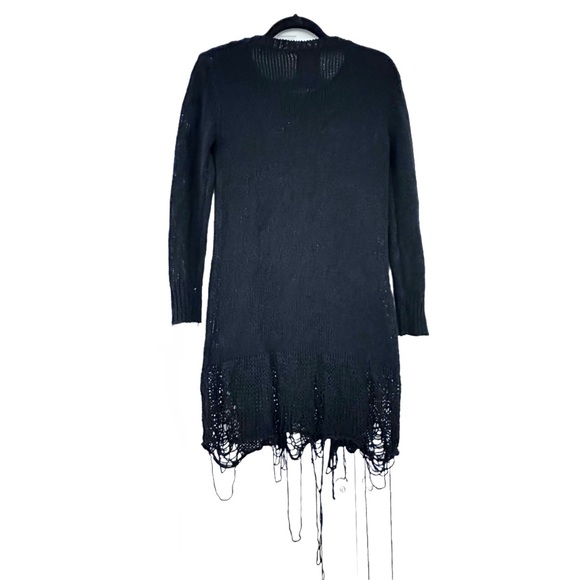 [SOLD] UNIF Black Loose Strings Sweater Dress Size M - Picture 6 of 7